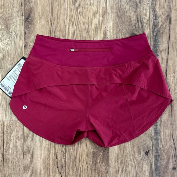 NWT Lululemon Speed Up Mid Rise Shorts *Graphic 4" Size 6 Special Edition - Picture 2 of 8